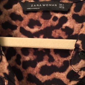 Leopard print maxi dress